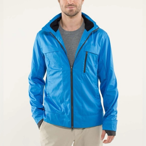 Lululemon Relay Jacket Cornflower Blue Style: M4214S - SIZE XL
